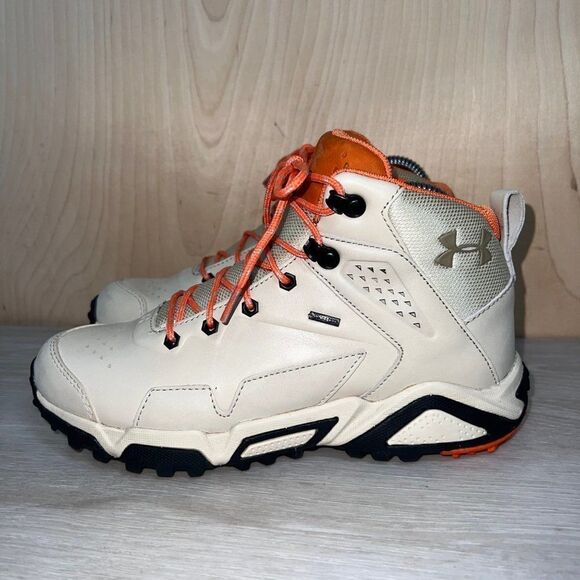 Under Armour Tabor Ridge Beige/Orange 1264714-280 Women's 7 - Picture 1 of 10